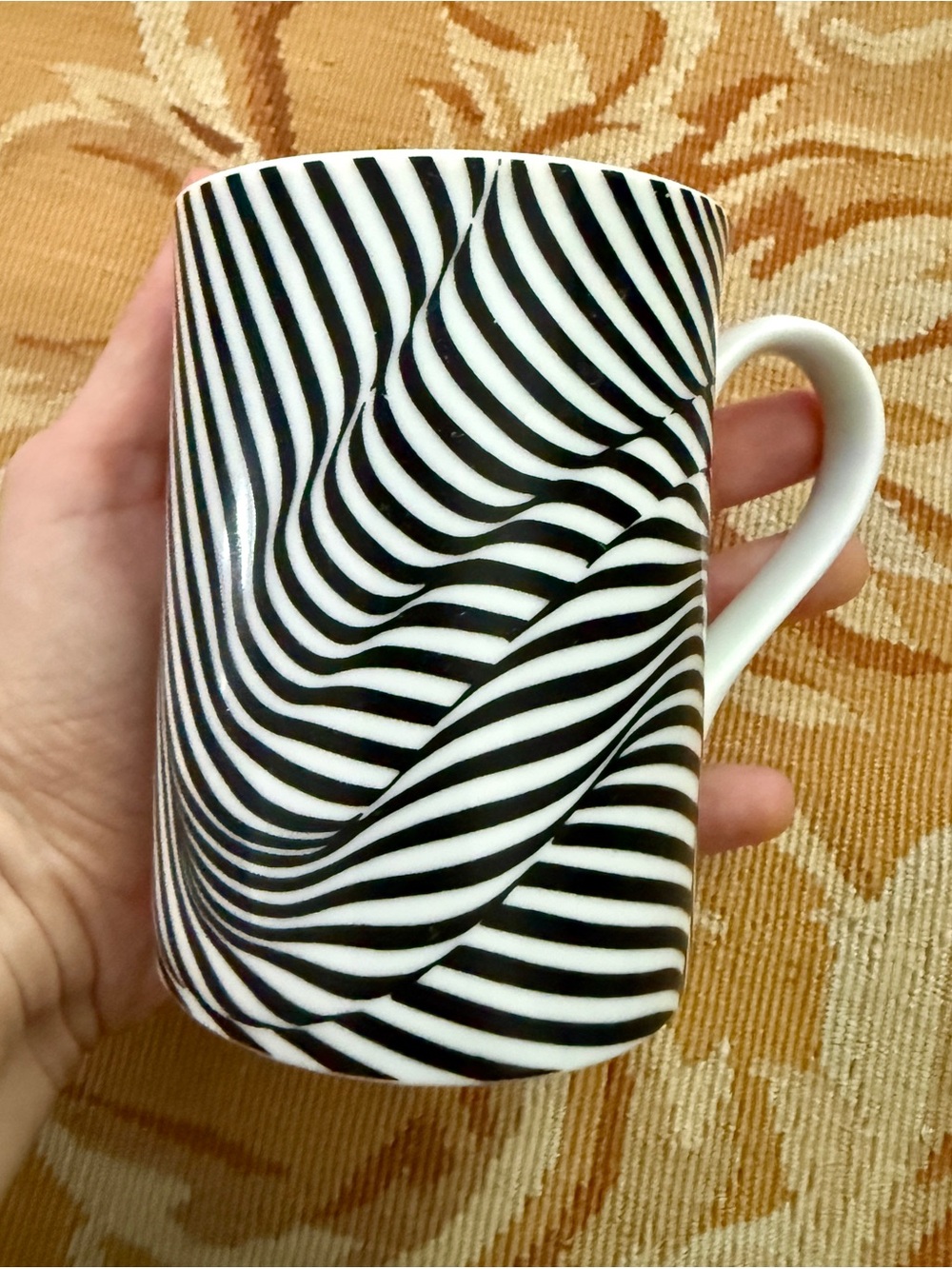 Swid Powell Black Stripe Cup By Trix & Robert Haussmann In 1984 Rare-read Notes